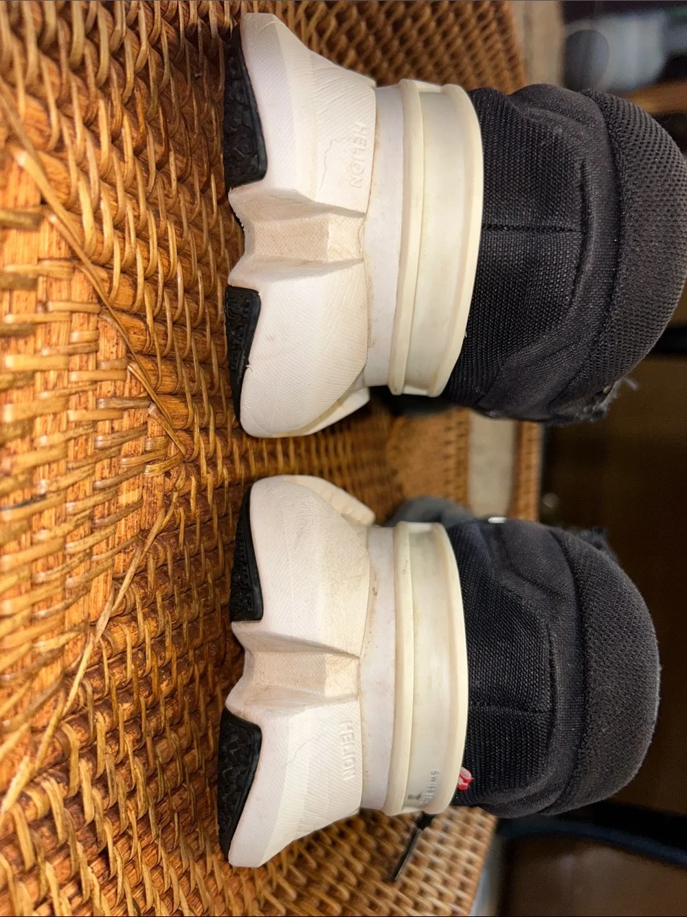 On Running worn mainly
